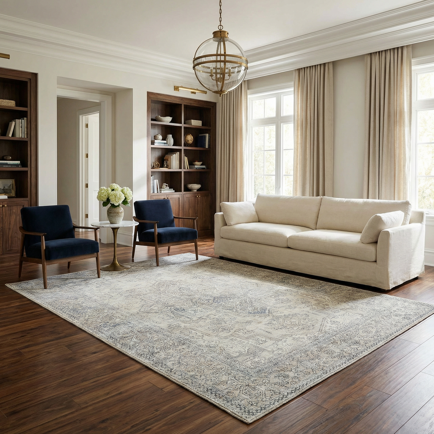 Margot Machine Woven Becki Owens x LIVABLISS BOSC-2300 Area Rug - Ornate Home