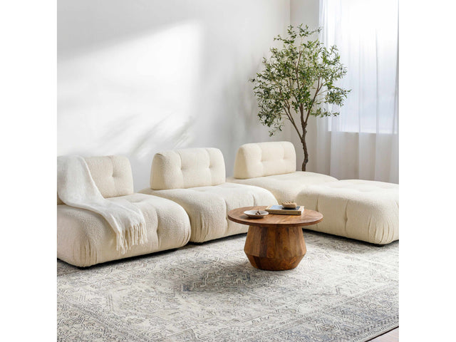 Margot Medallion Light Gray - Livabliss x Becki Owens - Ornate Home