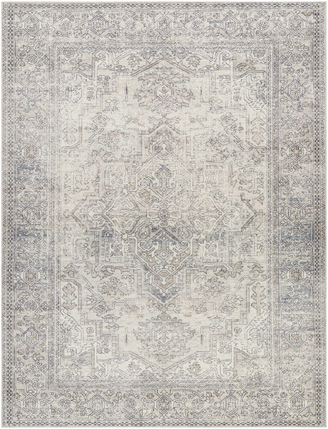 Margot Medallion Light Gray - Livabliss x Becki Owens - Ornate Home