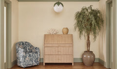 Margot Natural Secretary Desk - Ornate Home