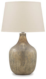 Mari Gray/Gold Table Lamp (Set of 2) (Online Special Price) - Ornate Home