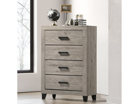 Mari Light Gray Chest - Ornate Home