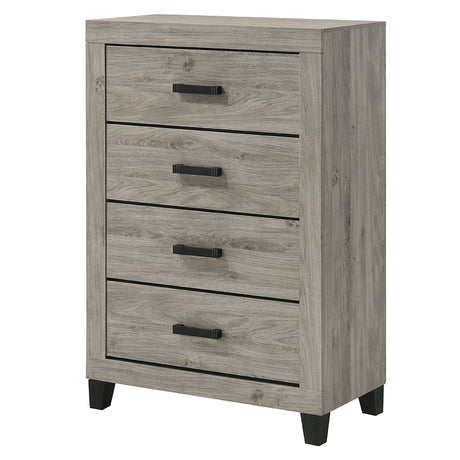 Mari Light Gray Chest - Ornate Home