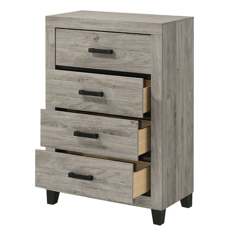 Mari Light Gray Chest - Ornate Home