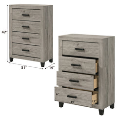 Mari Light Gray Chest - Ornate Home