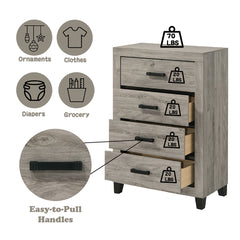 Mari Light Gray Chest - Ornate Home