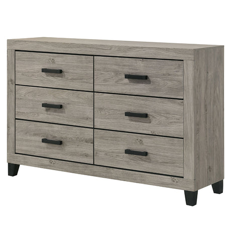 Mari Light Gray Dresser - Ornate Home