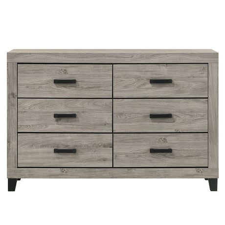 Mari Light Gray Dresser - Ornate Home