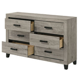 Mari Light Gray Dresser - Ornate Home