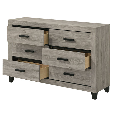 Mari Light Gray Dresser - Ornate Home