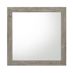 Mari Light Gray Mirror - Ornate Home