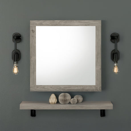 Mari Light Gray Mirror - Ornate Home