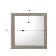 Mari Light Gray Mirror - Ornate Home