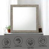 Mari Light Gray Mirror - Ornate Home