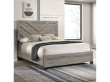 Mari Light Gray Queen Bed - Ornate Home