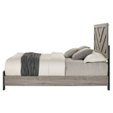 Mari Light Gray Queen Bed - Ornate Home