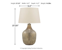Mari Table Lamp - Ornate Home