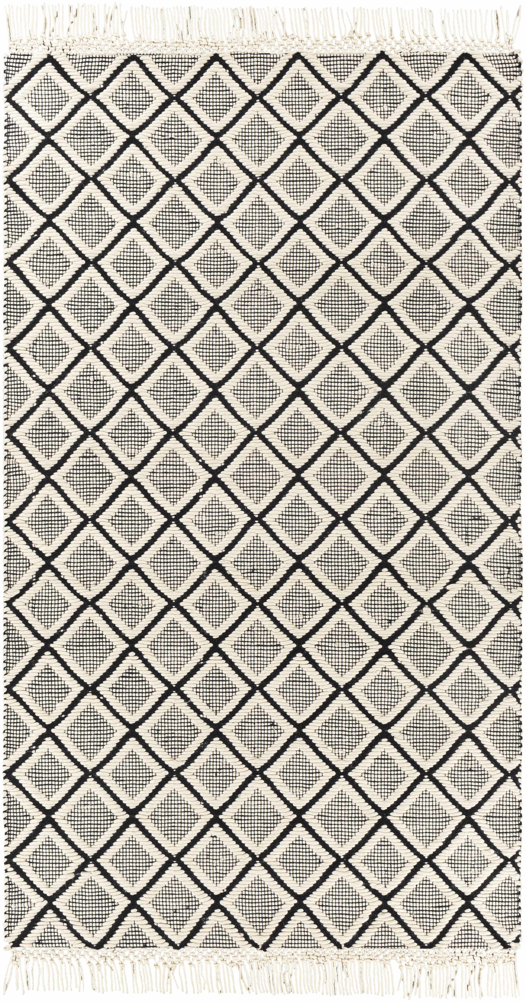Maria Textured Hand Woven Wool Rug - Clearance - Ornate Home