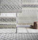 Maria Textured Hand Woven Wool Rug - Clearance - Ornate Home