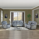 Mariana Recliner in Silver Gray 55032 - Ornate Home