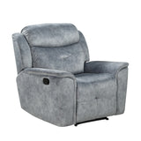 Mariana Recliner in Silver Gray 55032 - Ornate Home