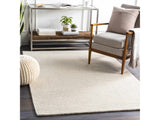 Mariba Ivory Wool Area Rug - Ornate Home