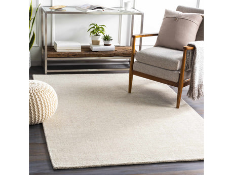 Mariba Ivory Wool Area Rug - Ornate Home
