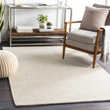 Mariba Ivory Wool Area Rug - Ornate Home