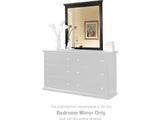 Maribel Black Bedroom Mirror - Ornate Home
