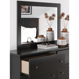 Maribel Black Bedroom Mirror - Ornate Home
