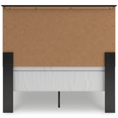 Maribel Black Full Panel Bed, Chest and Nightstand - Ornate Home