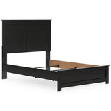 Maribel Black Full Panel Bed, Chest and Nightstand - Ornate Home