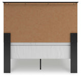 Maribel Black Full Panel Bed, Dresser and Nightstand - Ornate Home