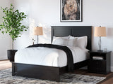 Maribel Black Full Panel Youth Bed - Ornate Home