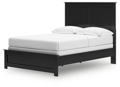 Maribel Black Full Panel Youth Bed - Ornate Home