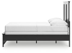 Maribel Black Full Panel Youth Bed - Ornate Home