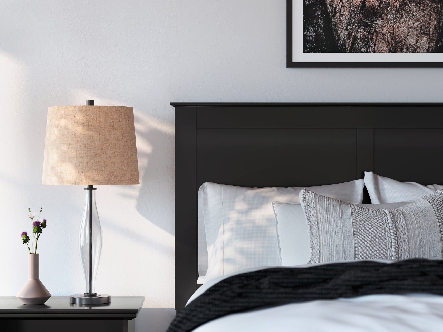 Maribel Black Full Panel Youth Bed - Ornate Home