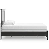 Maribel Black Queen Panel Bed, Chest and 2 Nightstands (Online Special Price) - Ornate Home