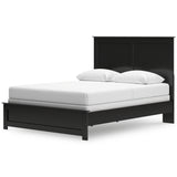 Maribel Black Queen Panel Bed, Chest and 2 Nightstands (Online Special Price) - Ornate Home