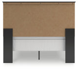 Maribel Black Queen Panel Bed, Dresser and Mirror - Ornate Home