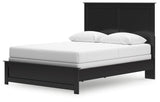 Maribel Black Queen Panel Bed (Online Special Price) - Ornate Home