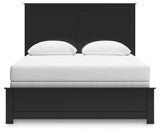 Maribel Black Queen Panel Bed (Online Special Price) - Ornate Home