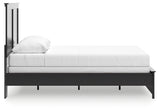 Maribel Black Queen Panel Bed (Online Special Price) - Ornate Home
