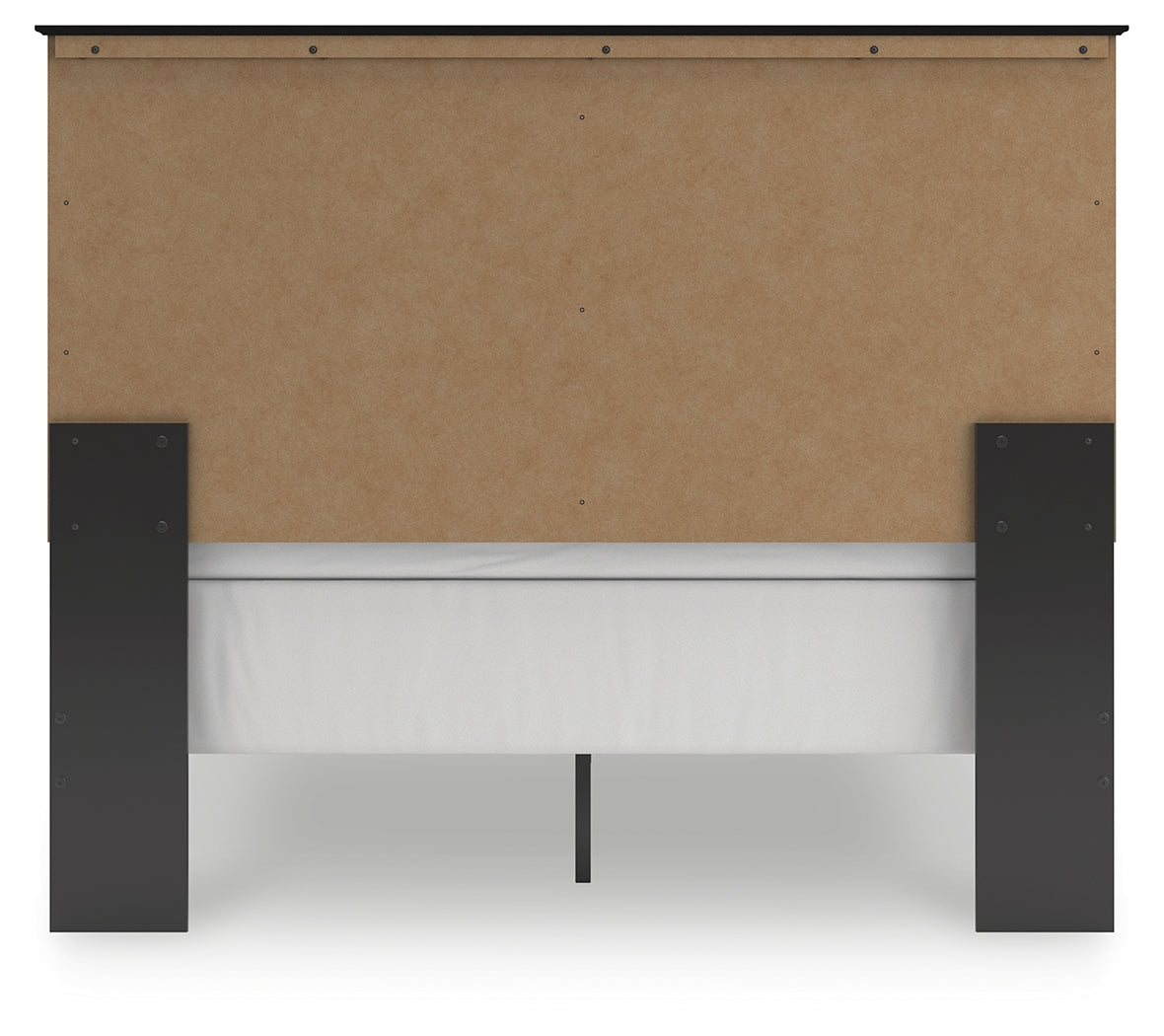 Maribel Black Queen Panel Bed - Ornate Home