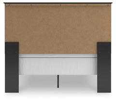 Maribel Black Queen Panel Bed - Ornate Home