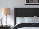 Maribel Black Queen Panel Bed and Dresser (Online Special Price) - Ornate Home