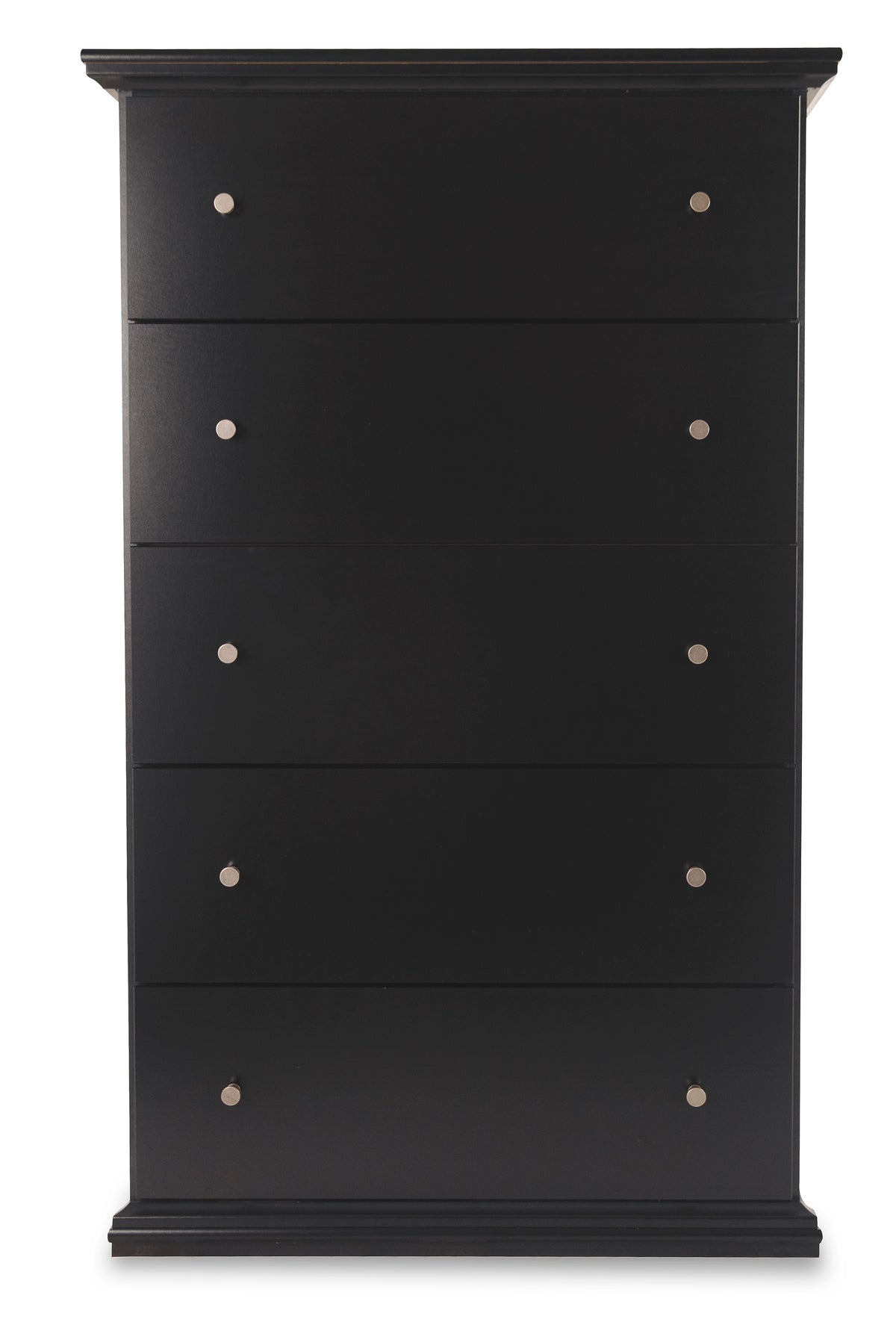 Maribel Black Twin Panel Bed, Chest and Nightstand - Ornate Home