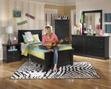 Maribel Twin Panel Bed, Dresser, Mirror and Nightstand (Online Special Price) - Ornate Home