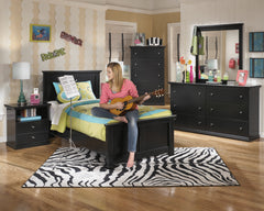 Maribel Twin Panel Bed, Dresser, Mirror and Nightstand (Online Special Price) - Ornate Home