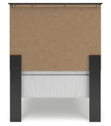 Maribel Black Twin Panel Youth Bed - Ornate Home